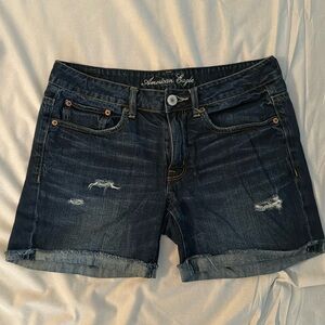 American Eagle Jean Shorts Size 6 Inseam 5”